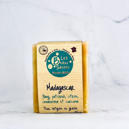 Savon ylang patchouli et curcuma - Madagasar / Les Beaux Savons