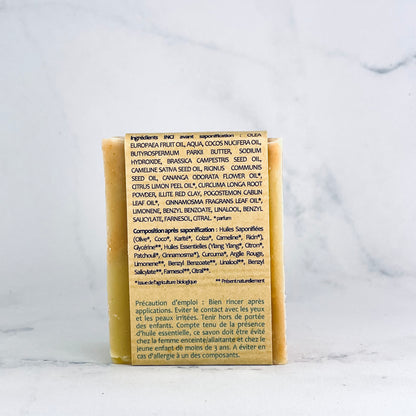 Savon ylang patchouli et curcuma - Madagasar / Les Beaux Savons